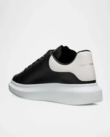 Alexander McQueen Men's Leather Oversized Sneakers | Thumbnail 4 Alexander McQueen Men's Leather Oversized Sneakers | Thumbnail 4