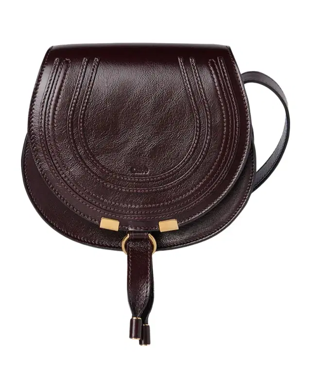 Chloe Marcie Small Crossbody Bag in Shiny Calfskin
