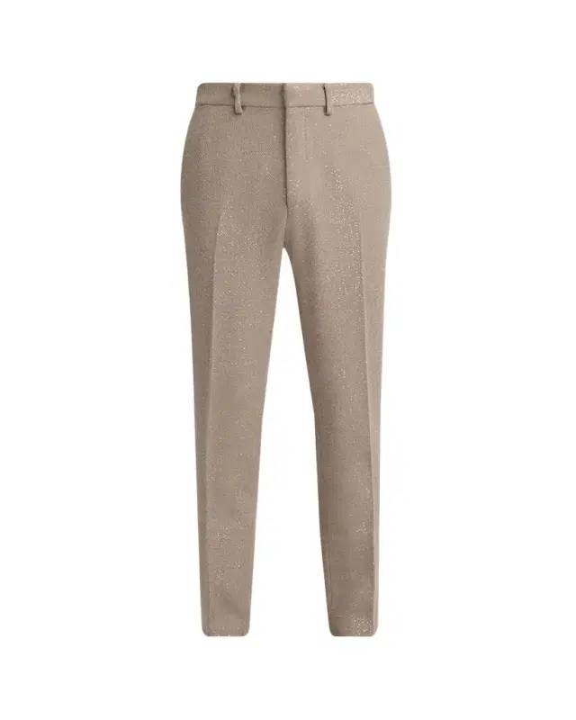 TOM FORD Men 's Sequin Boucle Flat-Front Pants