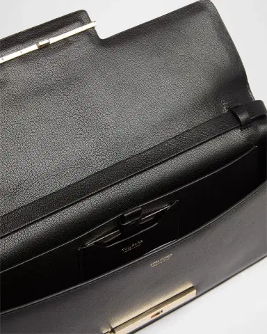 Tom Ford East-West Supple Grain Leather Shoulder Bag | Thumbnail 8 Tom Ford East-West Supple Grain Leather Shoulder Bag | Thumbnail 8