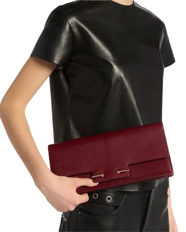 Tom Ford East-West Supple Grain Leather Shoulder Bag