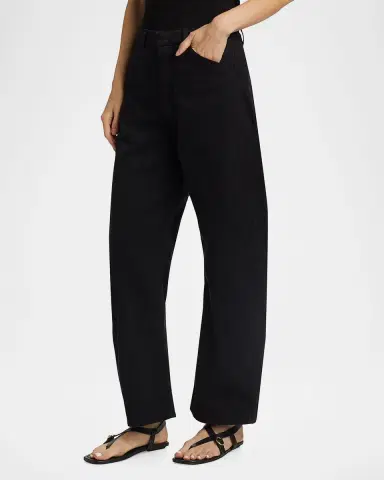 Nili Lotan Tribeca Barrel-Leg Ankle Pants | Thumbnail 6 Nili Lotan Tribeca Barrel-Leg Ankle Pants | Thumbnail 6