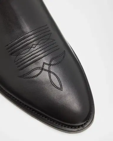 Ralph Lauren Purple Label Leather Chelsea Western Boot | Thumbnail 5 Ralph Lauren Purple Label Leather Chelsea Western Boot | Thumbnail 5