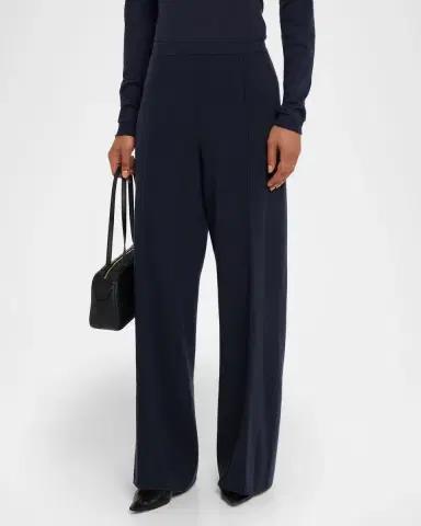 Lafayette 148 New York Cashmere Double-Knit Pull-On Pants | Thumbnail 3 Lafayette 148 New York Cashmere Double-Knit Pull-On Pants | Thumbnail 3