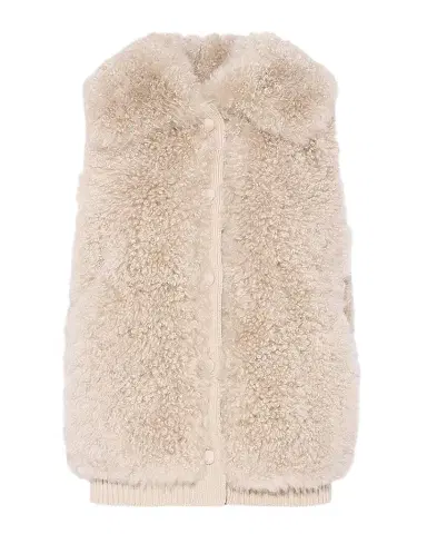 Yves Salomon Curly Shearling Vest | Thumbnail 1