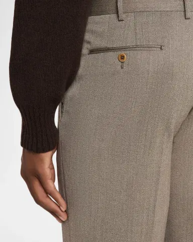 ZANELLA Men's Parker Wool Twill Pants | Thumbnail 5 ZANELLA Men's Parker Wool Twill Pants | Thumbnail 5