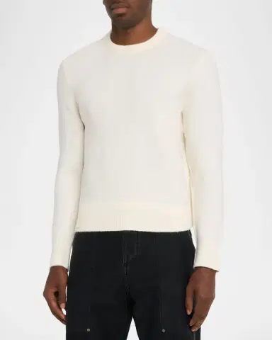 Scotch & Soda Men's Soft Knit Crewneck Sweater | Thumbnail 4