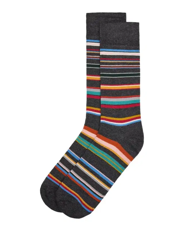 Men 's Marek Color-Block Cotton Crew Socks