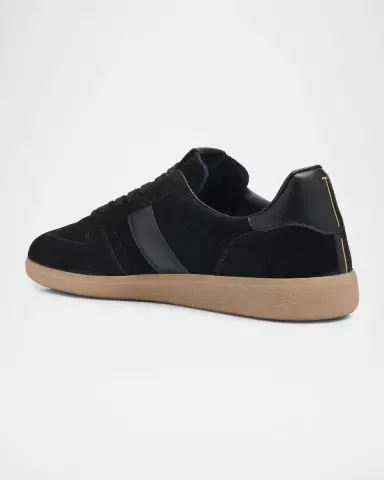 TOM FORD Men 's Suede T Low-Top Sneakers | Thumbnail 2