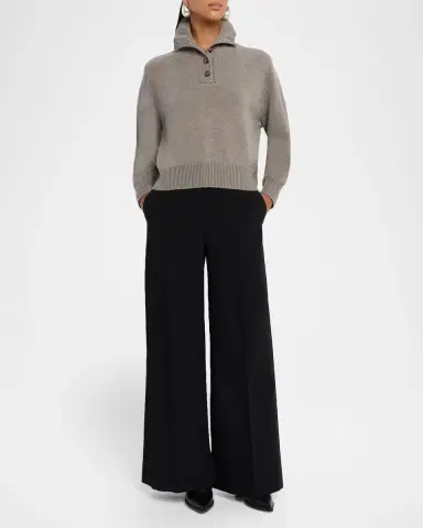 Yves Salomon Wool Turtleneck Pullover | Thumbnail 2 Yves Salomon Wool Turtleneck Pullover | Thumbnail 2