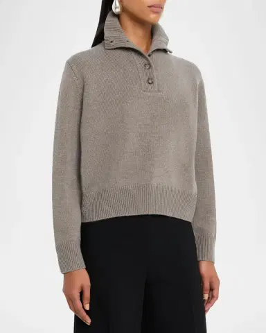 Yves Salomon Wool Turtleneck Pullover | Thumbnail 4 Yves Salomon Wool Turtleneck Pullover | Thumbnail 4