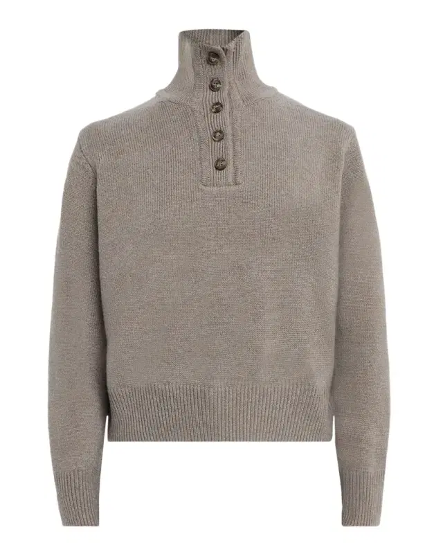 Yves Salomon Wool Turtleneck Pullover