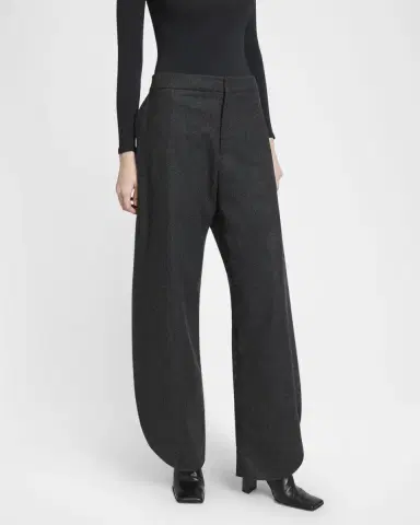 Alaïa Wool Flannel Petal Pants | Thumbnail 4 Alaïa Wool Flannel Petal Pants | Thumbnail 4