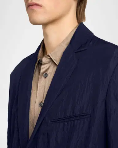 Giorgio Armani Men 's Textured Two-Button Blazer | Thumbnail 5