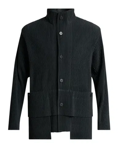 Homme Plissé Issey Miyake Men 's Multi-Pocket Pleated Button-Down Shirt | Thumbnail 1
