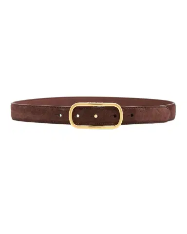 Veronica Beard Loop Suede Belt | Thumbnail 1
