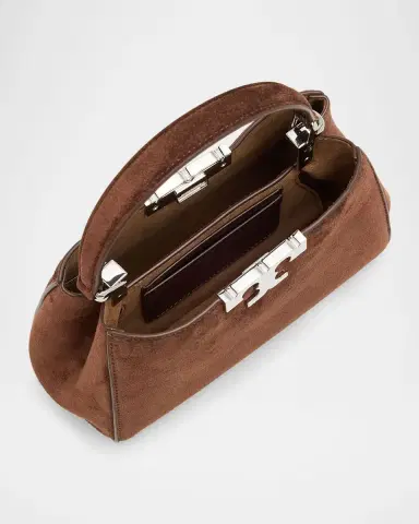 Tory Burch Eleanor Suede Crossbody Bag | Thumbnail 4 Tory Burch Eleanor Suede Crossbody Bag | Thumbnail 4