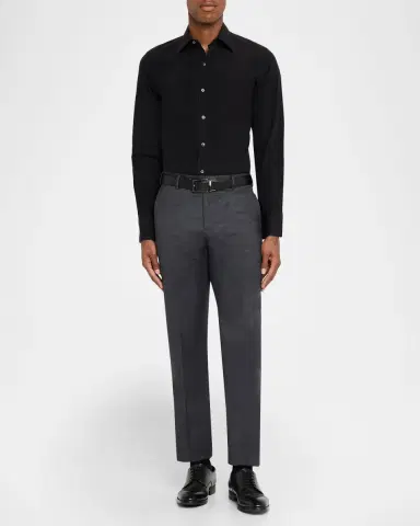 ZANELLA Men's Parker Wool Flannel Pants | Thumbnail 2 ZANELLA Men's Parker Wool Flannel Pants | Thumbnail 2