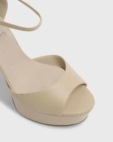 Christian Louboutin 130mm Sandaloo Leather Platform Sandals | Thumbnail 5