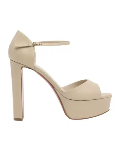 Christian Louboutin 130mm Sandaloo Leather Platform Sandals | Thumbnail 1