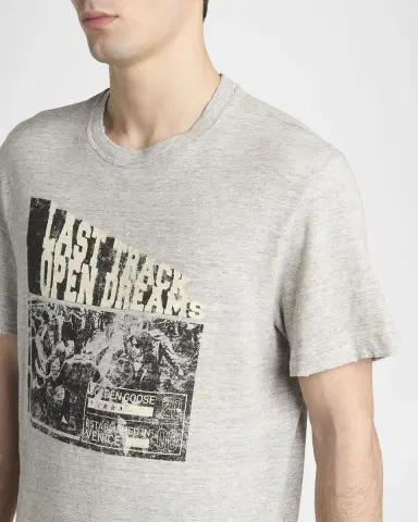 Golden Goose Men's Journey Open Dreams Graphic T-Shirt | Thumbnail 5