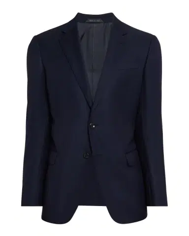 Giorgio Armani Men's Wool Textured Soft Line Sport Coat | Thumbnail 1