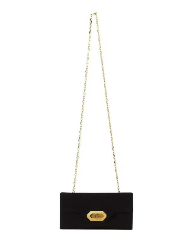 Lanvin Silk Flap Evening Clutch