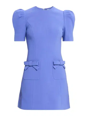 Rebecca Vallance Violetta Puff-Sleeve Crepe Mini Dress | Thumbnail 1