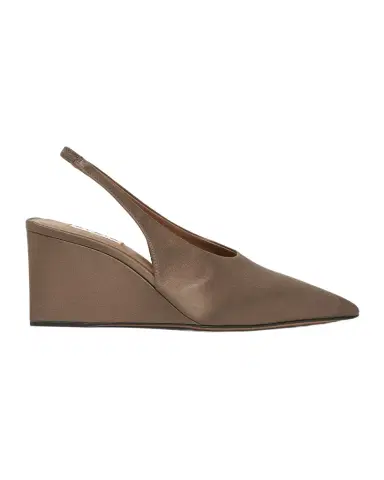 Alaïa 75mm Satin Slingback Wedges | Thumbnail 1