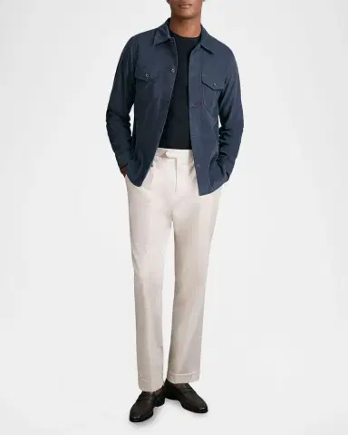 Reiss Men's Kai Cotton Corduroy Twin-Pocket Overshirt | Thumbnail 2 Reiss Men's Kai Cotton Corduroy Twin-Pocket Overshirt | Thumbnail 2
