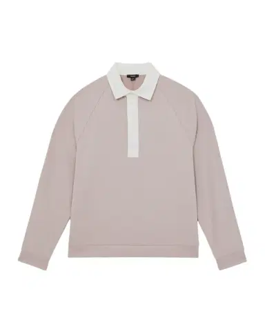 Reiss Men 's Thurloe Color-Block Rugby Shirt | Thumbnail 1