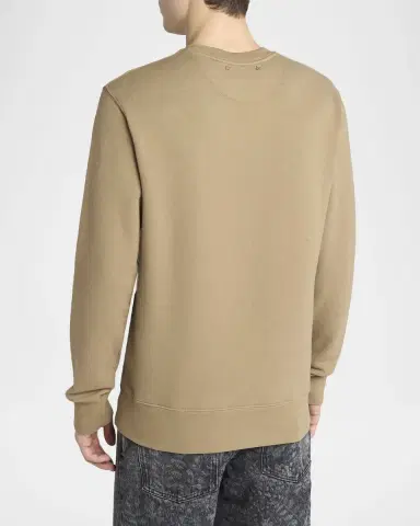 Golden Goose Men's Journey Classic College Cotton Crewneck Sweater | Thumbnail 3