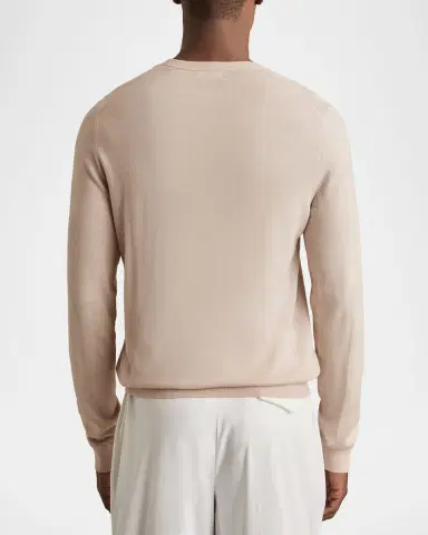 Reiss Men's Wessex Merino-Wool Crewneck Sweater | Thumbnail 2 Reiss Men's Wessex Merino-Wool Crewneck Sweater | Thumbnail 2