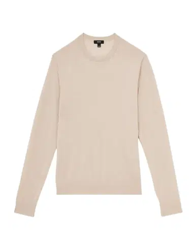 Reiss Men's Wessex Merino-Wool Crewneck Sweater | Thumbnail 1 Reiss Men's Wessex Merino-Wool Crewneck Sweater | Thumbnail 1