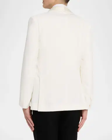Brioni Men 's Trevi Single-Breasted Wool Dinner Jacket | Thumbnail 3