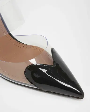 Alaïa 90mm Coeur Heart Clear Wedge Mules | Thumbnail 5 Alaïa 90mm Coeur Heart Clear Wedge Mules | Thumbnail 5