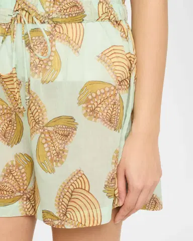 Ulla Johnson Water Blossoms Bijou Coverup Shorts | Thumbnail 5 Ulla Johnson Water Blossoms Bijou Coverup Shorts | Thumbnail 5