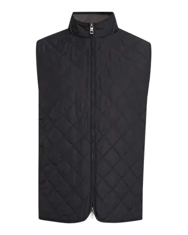Peter Millar Men's Essex Quilted Stand-Collar Vest | Thumbnail 1