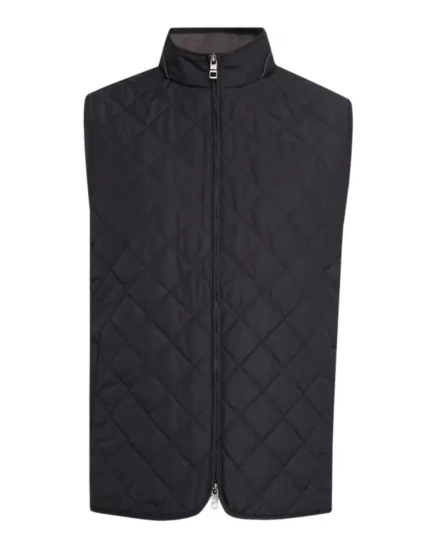Peter Millar Men 's Essex Quilted Stand-Collar Vest