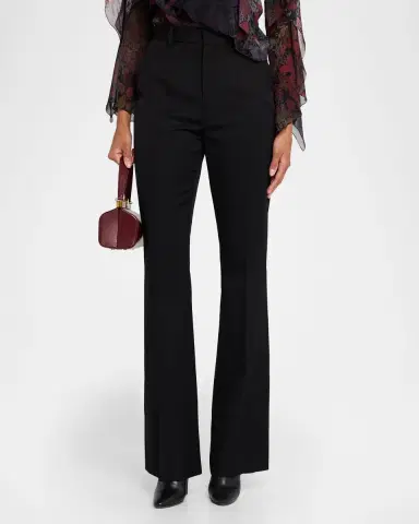 Ralph Lauren Collection Wrigley Grain de Poudre Pants | Thumbnail 4