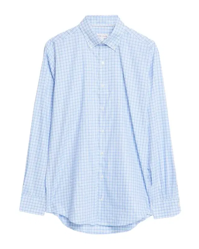 Peter Millar Men 's Calvin Crown Lite Plaid Stretch Cotton Sport Shirt