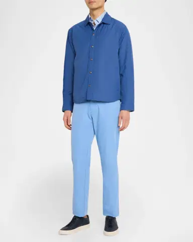 Peter Millar Men's Brighton Wind-Resistant Shirt Jacket | Thumbnail 2 Peter Millar Men's Brighton Wind-Resistant Shirt Jacket | Thumbnail 2