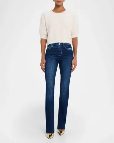 L'Agence Guinevere Cropped Pullover | Thumbnail 2 L'Agence Guinevere Cropped Pullover | Thumbnail 2