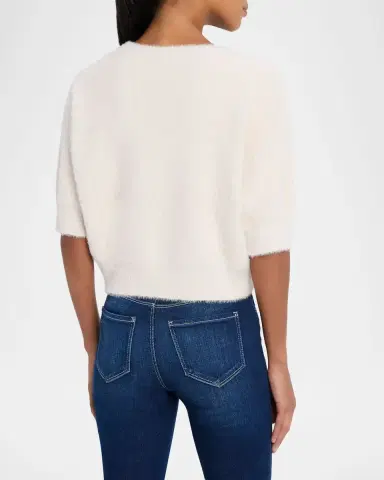 L'Agence Guinevere Cropped Pullover | Thumbnail 3 L'Agence Guinevere Cropped Pullover | Thumbnail 3
