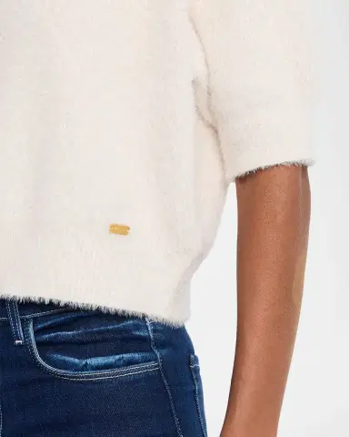 L'Agence Guinevere Cropped Pullover | Thumbnail 5 L'Agence Guinevere Cropped Pullover | Thumbnail 5