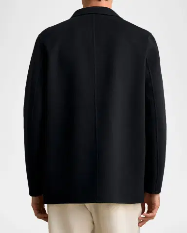 Reiss Men's Tamworth Wool-Blend Double-Face Jacket | Thumbnail 3 Reiss Men's Tamworth Wool-Blend Double-Face Jacket | Thumbnail 3