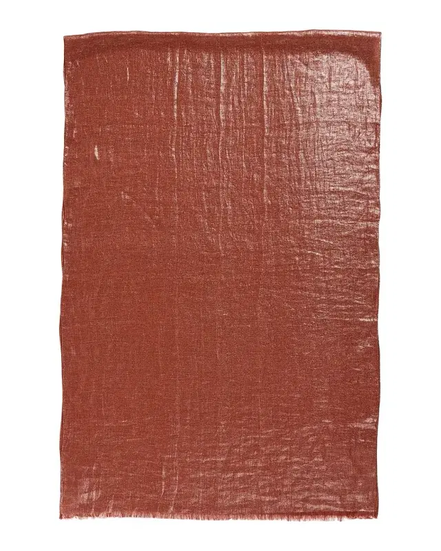 Linen Lurex Linen Scarf