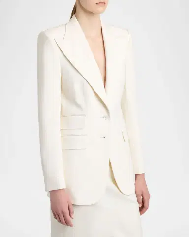 Dolce & Gabbana Single-Breasted Blazer Jacket | Thumbnail 4