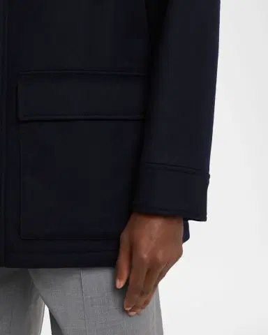 Brunello Cucinelli Men's Cashmere Hooded Coat | Thumbnail 5 Brunello Cucinelli Men's Cashmere Hooded Coat | Thumbnail 5