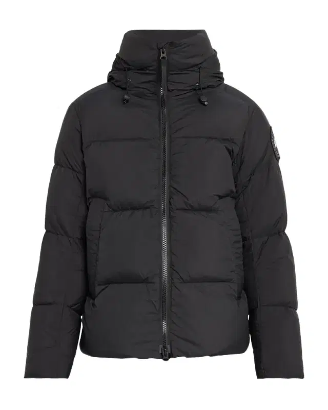 Canada Goose Men 's Crofton Matte Nylon Hooded Puffer Jacket